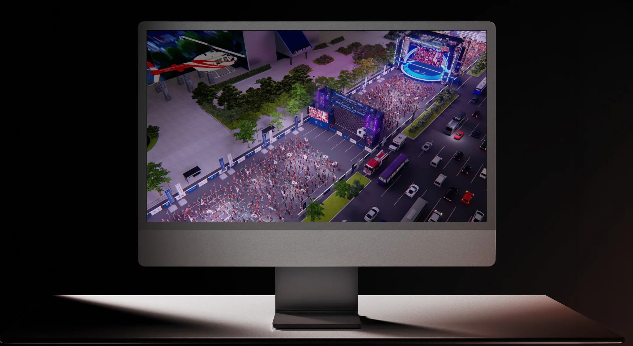 2018 러시아월드컵 현대자동차 팬파크 — Site & 3D 2/4